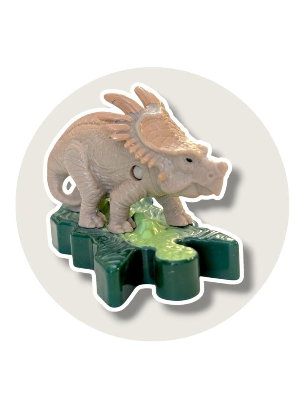 Dinosaur Vintage Disney Action Figure Toy: Eema the Styracosaurus